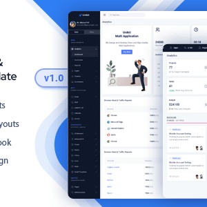 Unikit Nulled – Laravel 9 Admin & Dashboard Template