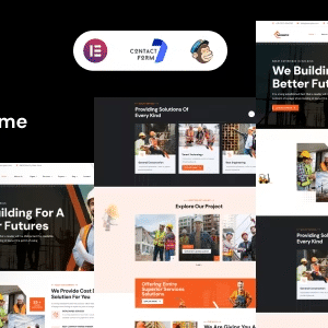 Konstic v1.0 Nulled – Construction WordPress Theme