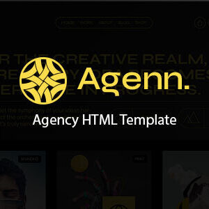 Agenn Nulled – Agency HTML Template