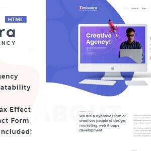 Timisoara Nulled – SEO /Digital Agency HTML5 Template