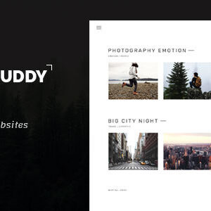 PhotoBuddy Nulled – Photography HTML Template