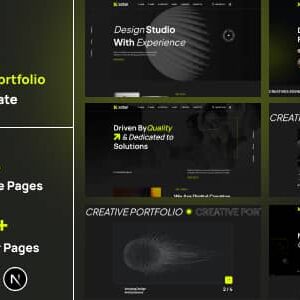 Xstar Nulled – Creative Agency & Portfolio React NextJS Template