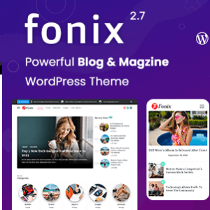 Fonix v2.9 Nulled – Newspaper & Magazine WordPress Theme
