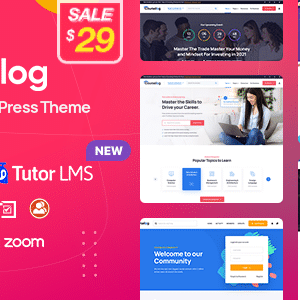 Courselog v1.4.1 Nulled – Education WordPress Theme