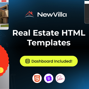NewVilla Nulled – Real Estate HTML Template