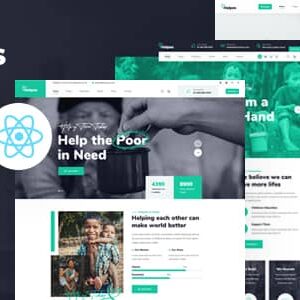 Halpes Nulled – Non Profit Charity React Next Template