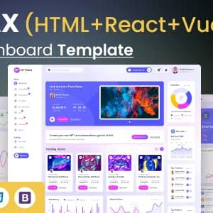 NFTMAX Nulled – Bootstrap 5 Admin Templates
