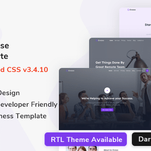Ovaxo Nulled – PHP Multipurpose Business & Corporate Landing Template