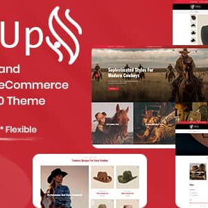 HatUp Nulled – Cowboy Hat and Fashionable eCommerce Shopify OS 2.0 Theme