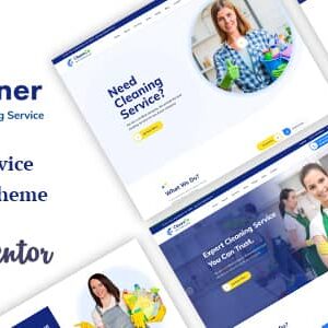 Cleener v1.0.5 Nulled – Cleaning Services WordPress Theme