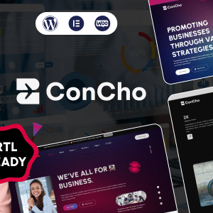 Concho v1.0.2 Nulled – Business Agency WordPress Theme