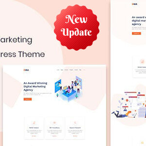 Oule v2.0.3 Nulled – Digital Marketing Agency WordPress Theme