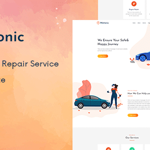 Motonic Nulled – Car Repair Service React Template