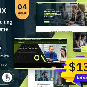 Biscox v1.0.1 – Business Consulting WordPress Theme Multipurpose