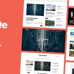 Codate v1.4 Nulled – Modern Magazine and Blog WordPress Theme