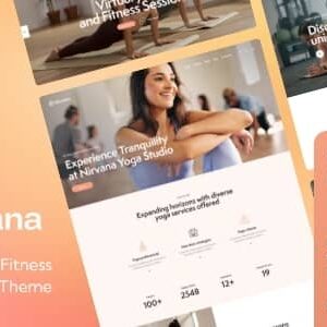 Nirvana v2.1 Nulled – Yoga Studio and Fitness Club WordPress Theme