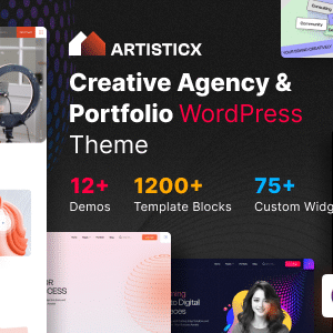Artisticx v1.0 Nulled – Creative Agency WordPress Theme