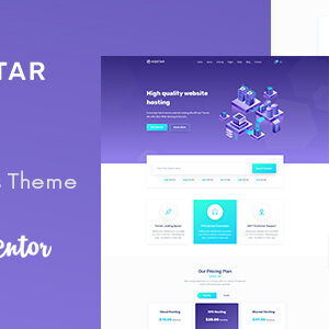Hostar v1.0.5 Nulled – Web Hosting WordPress Theme