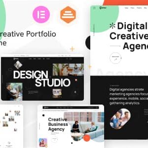 Goncy v1.0.2 Nulled – Digital Agency & Creative Portfolio WordPress Elementor Theme
