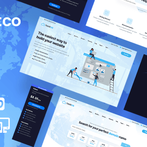Hostco v1.0.3 Nulled – Hosting Service WordPress Theme