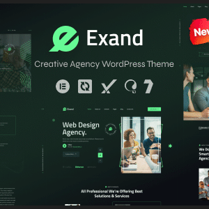 Exand v1.0.5 Nulled – Creative Agency WordPress Theme
