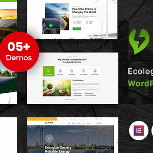 Ecohub v1.0.9 Nulled – Ecology Solar WordPress Theme