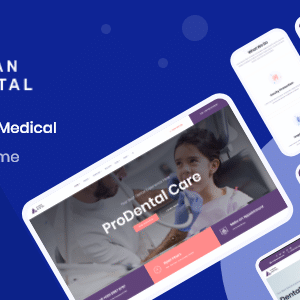 Timan v1.1.8 Nulled – Dental Clinic WordPress Theme