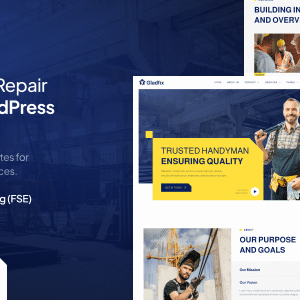 Gladfix v1.0 Nulled – Handyman & Repair Services WordPress Theme