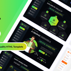 Pico Nulled – Personal Portfolio HTML Template