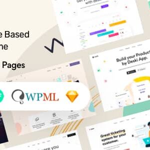 Deski v1.4.1 Nulled – Modern Saas & Software landing page WordPress theme