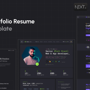 Zelio Nulled – Personal Portfolio NextJS React Template