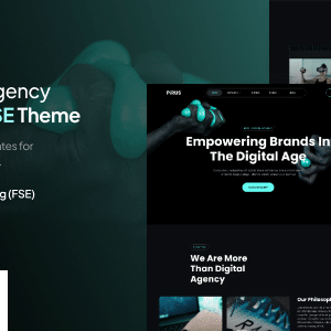 Pirus v1.0 – Dark Digital Agency FSE WordPress Theme