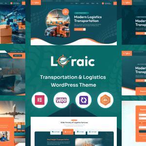 Loraic v1.0.4 Nulled – Transportation & Logistics WordPress Theme