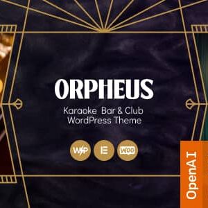 Orpheus v1.0 Nulled – Karaoke Bar & Club WordPress Theme