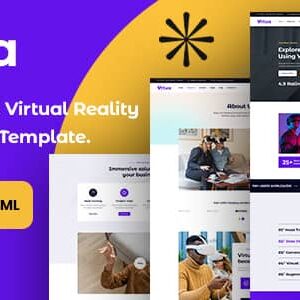 Vrtua Nulled – Augmented & Virtual Reality Services React Template