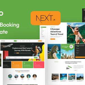 Ravelo Nulled – Travel & Tour Booking React NextJs Template