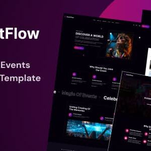 EventFlow Nulled – Event & Conference Organization React NextJS Template