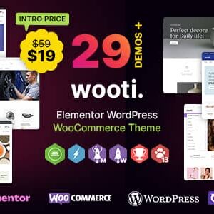 Wooti WP v1.1.4 Nulled – Ultimate Multipurpose WordPress WooCommerce Theme