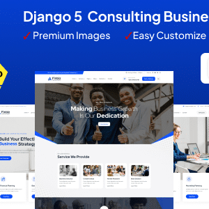 Finbiz – Django 5 Nulled – Consulting Business Template