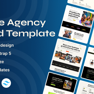 Aximo Nulled – Creative Agency Tailwind Template