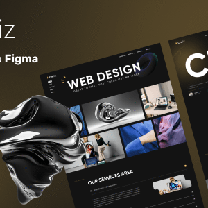 CreBiz Nulled – Creative Portfolio Figma Template