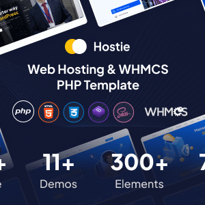 Hostie Nulled – Web Hosting & WHMCS PHP Template