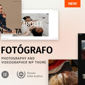 Fotógrafo v1.0 Nulled – Photography Videographer WordPress Theme