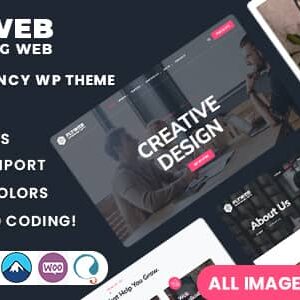 Flyweb v1.2 Nulled – Web Design Agency WordPress Theme