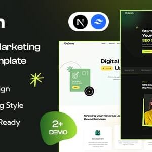 Dexon Nulled – SEO & Digital Marketing Agency NextJs Template