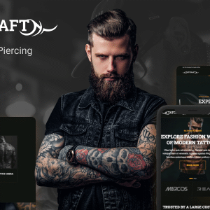 Tatcraft Nulled – Tattoo Shop Shopify Theme