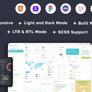 Ra-admin v1.0 Nulled – Boostrap, PHP, Laravel, codeigniter, symfony, cake PHP & Figma Admin Dashboard Template