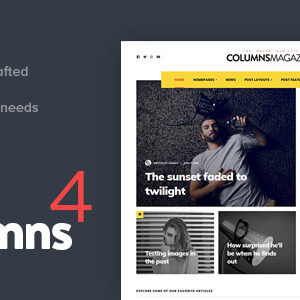 Columns v4.1 Nulled – Impressive Magazine and Blog WordPress Theme