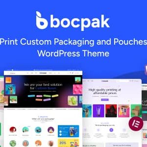Bocpak v1.0.6 Nulled – Print Custom Packaging and Pouches WordPress Theme