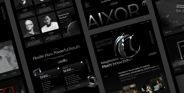 Aixor v2.0.0 Nulled - Marketing Agency